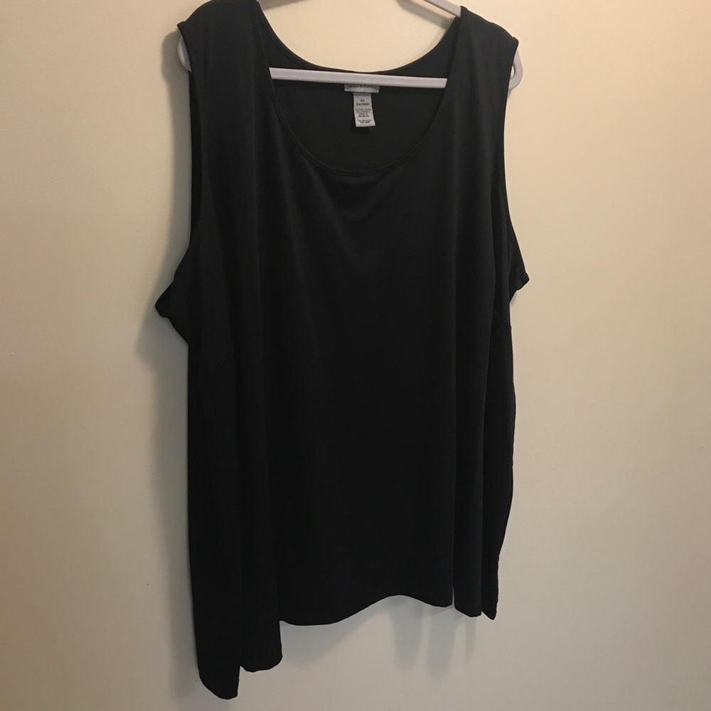 Catherines Black Tank Top